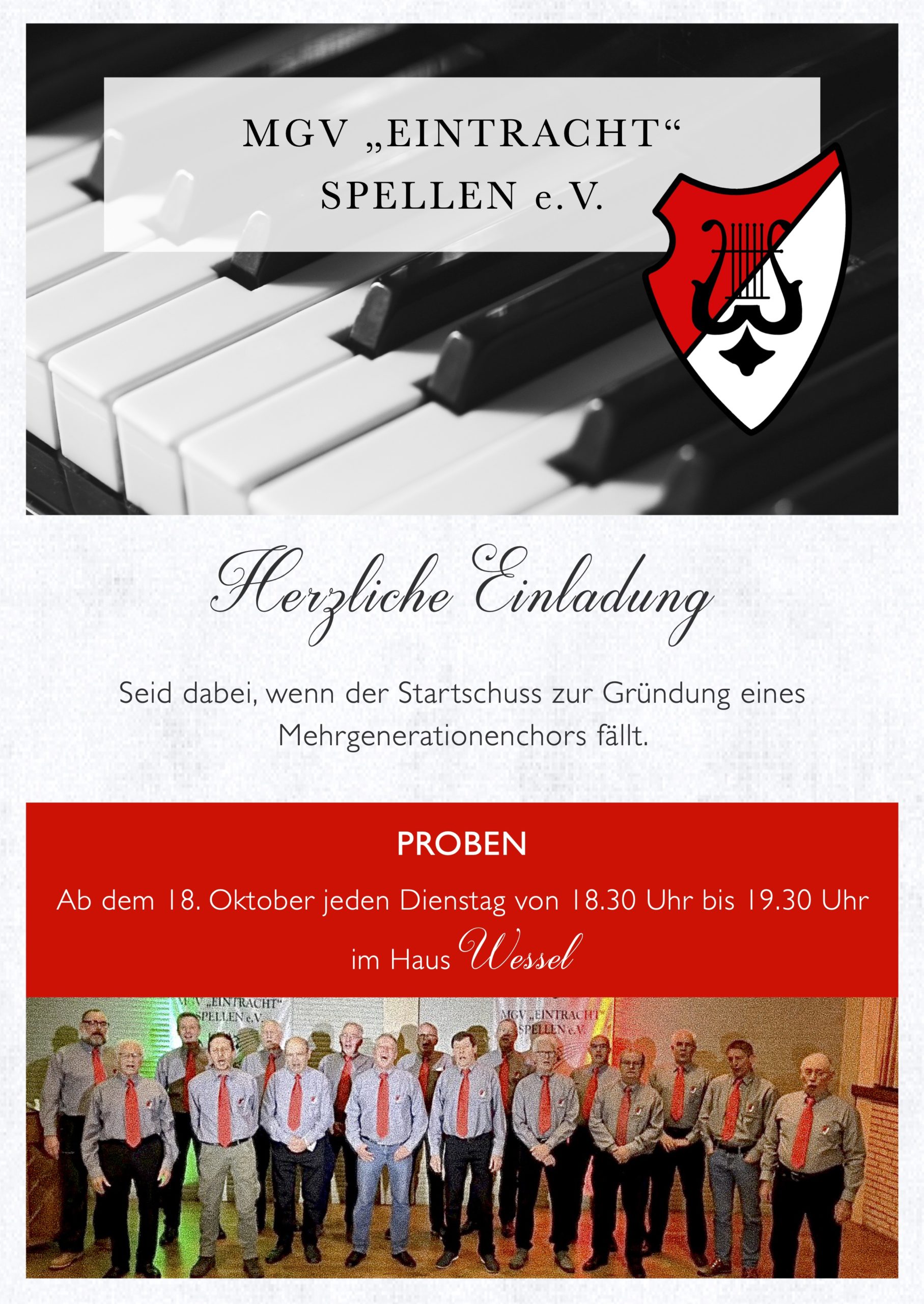 Projektchor MGV "Eintracht" Spellen e.V.